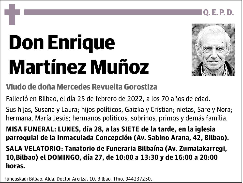 Enrique Martínez Muñoz