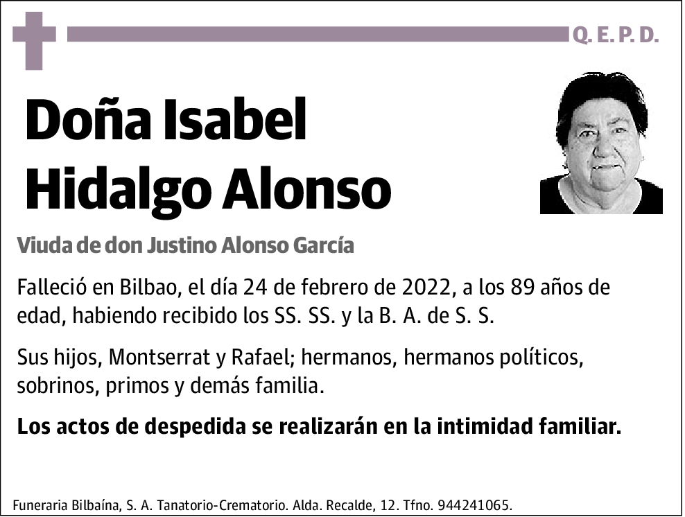 Isabel Hidalgo Alonso