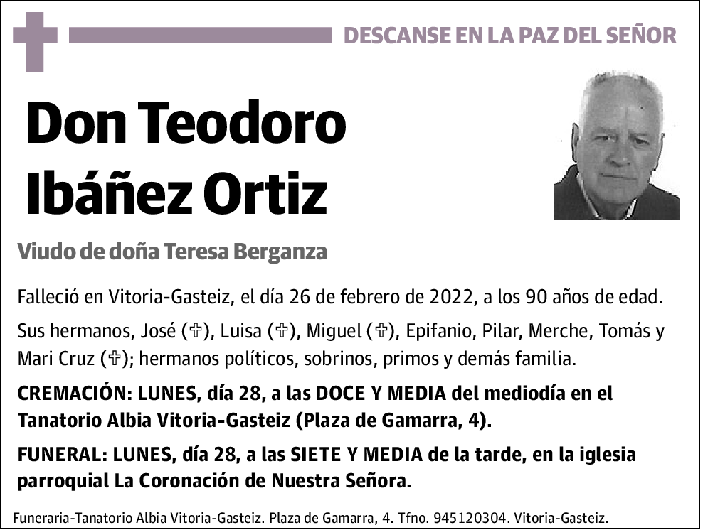 Teodoro Ibáñez Ortiz