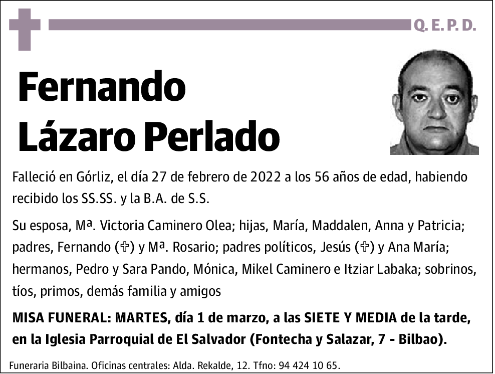 Fernando Lázaro Perlado