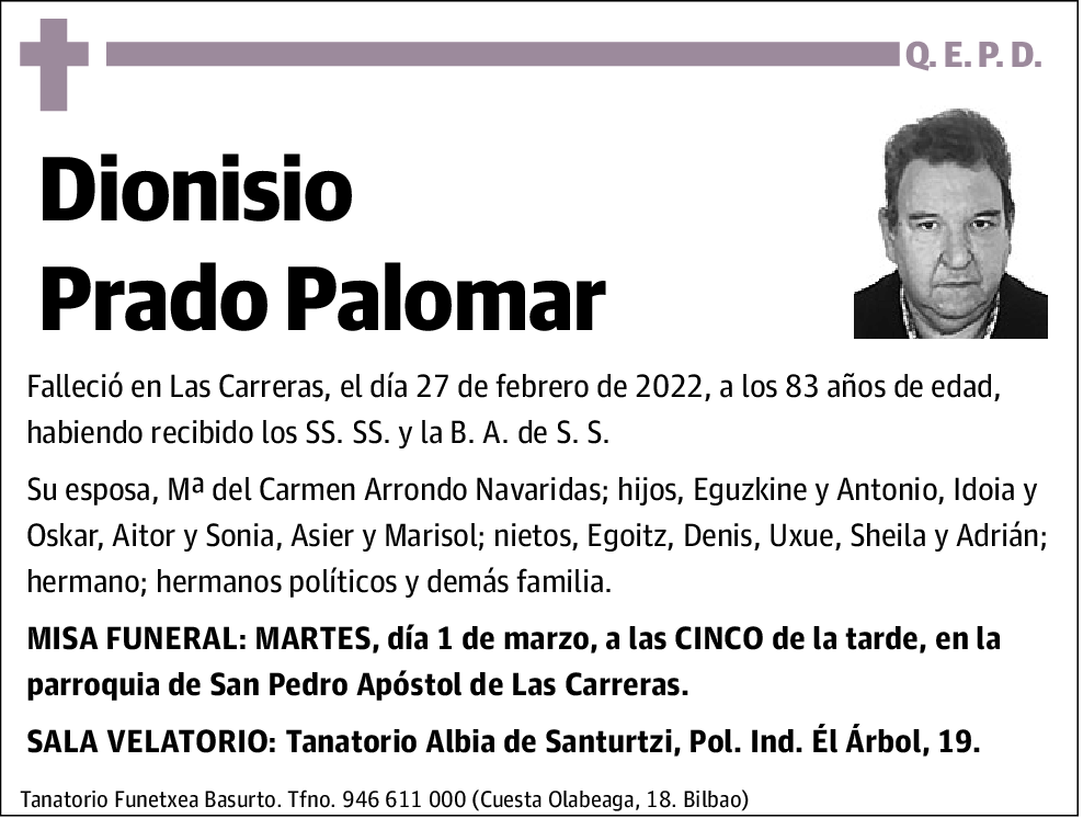 Dionisio Parado Palomar