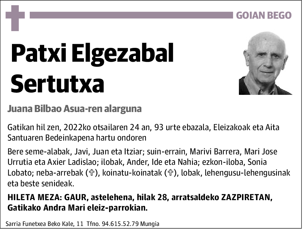 Patxi Elguezabal Sertucha