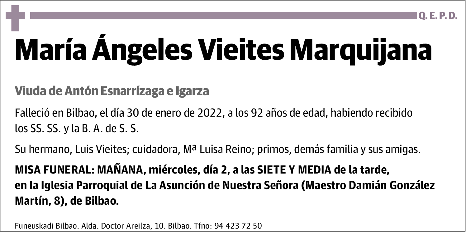 María Ángeles Vieites Marquijana