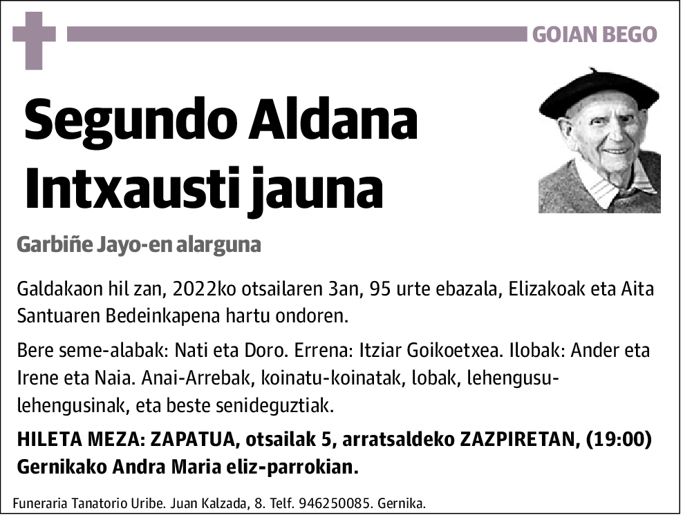 Segundo Aldana Intxausti