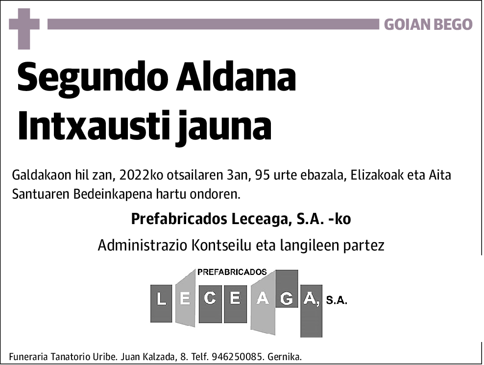 Segundo Aldana Intxausti