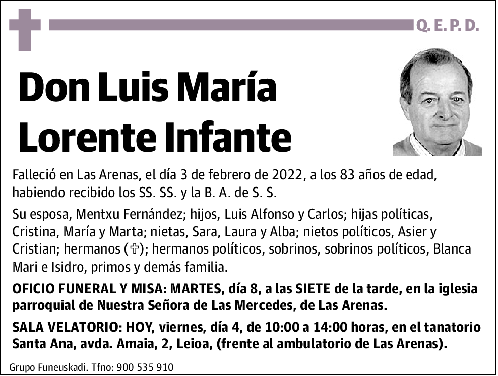 Luis María Lorente Infante