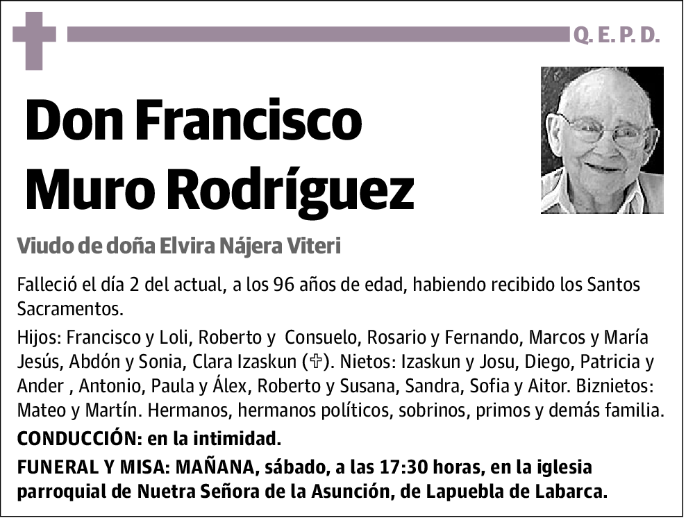 Francisco Muro Rodríguez