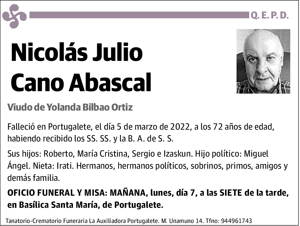 Julio Nicolás Cano Abascal