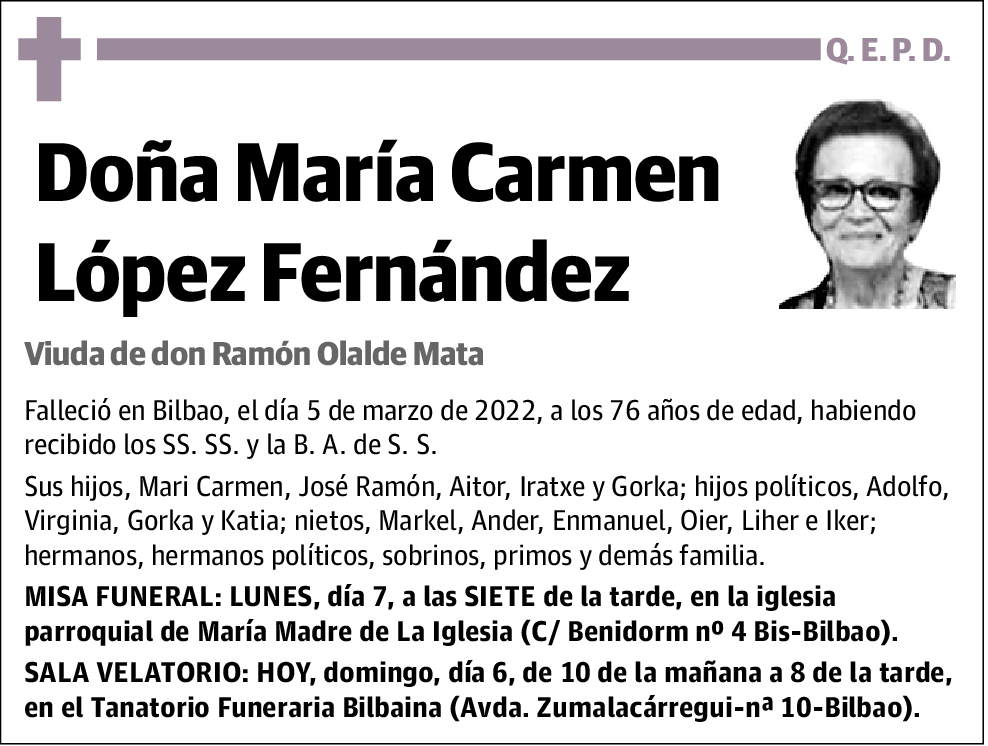 María Carmen López Fernández