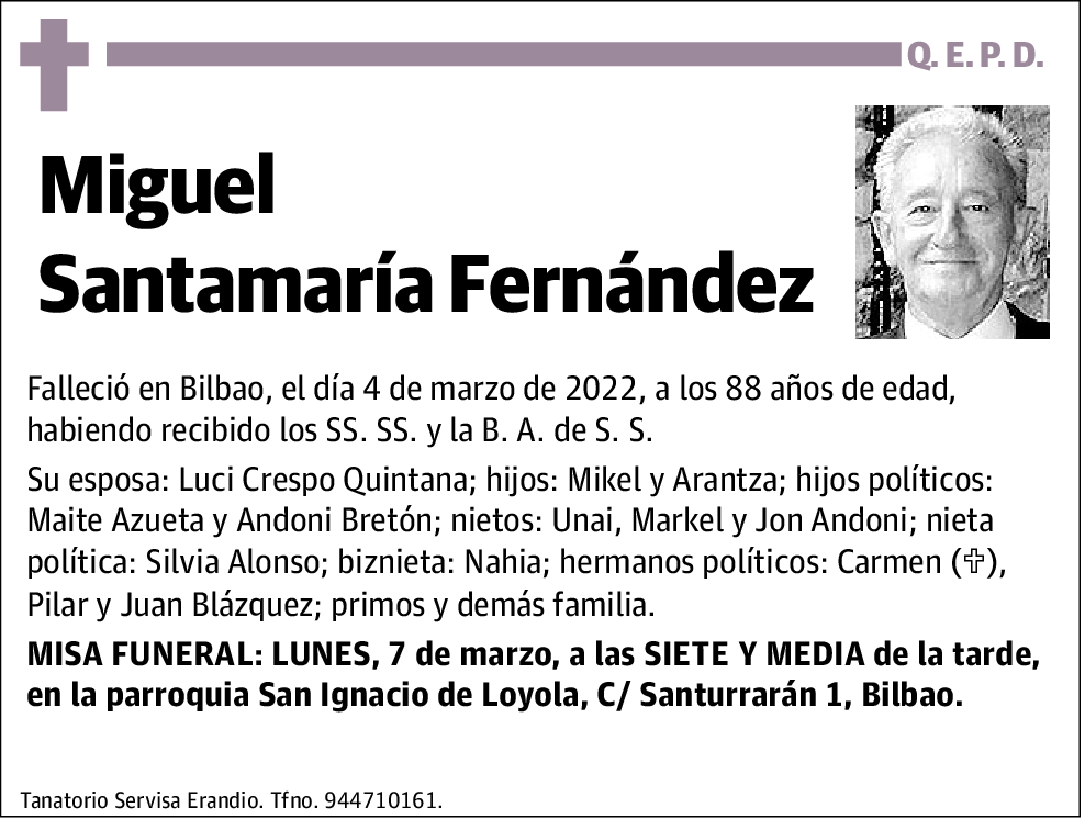 Miguel Santamaría Fernández