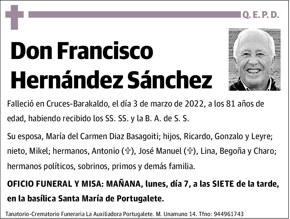 Francisco Hernández Sánchez