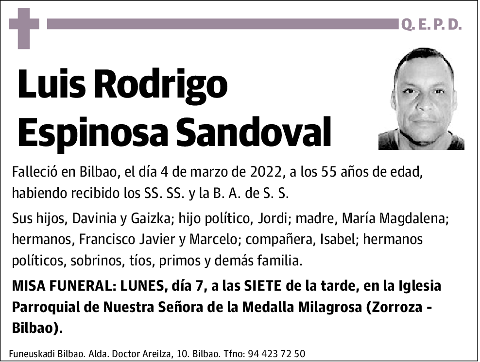 Luis Rodrigo Espinosa Sandoval