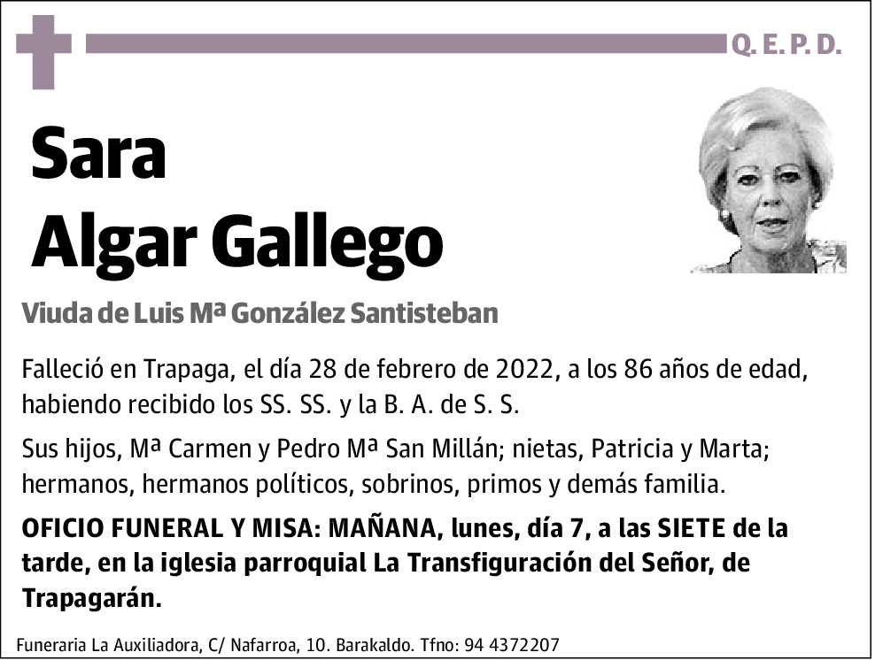 Sara Algar Gallego