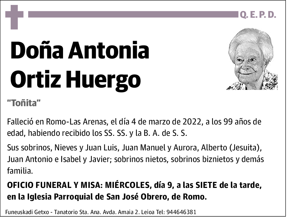 Antonia Ortiz Huergo