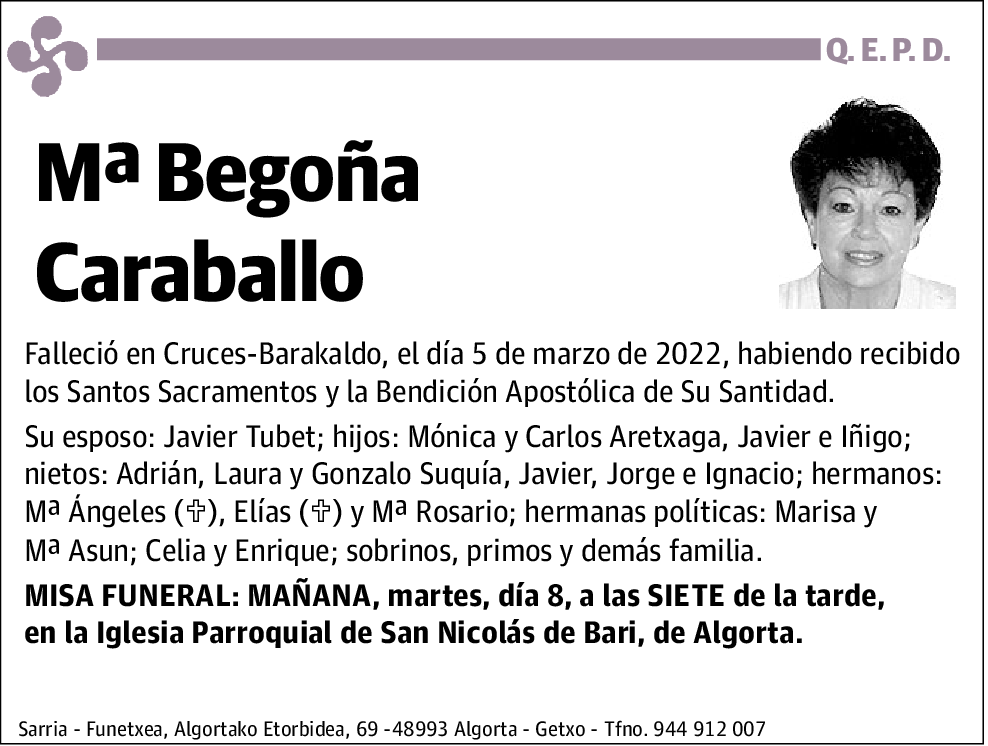 María Begoña Caraballo