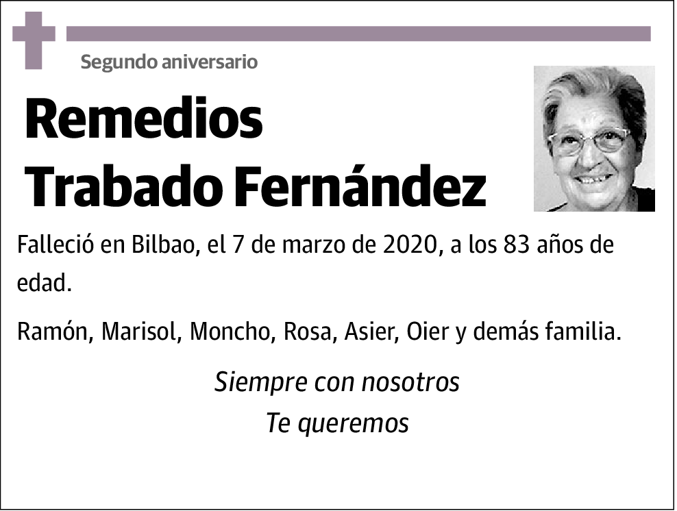 Remedios Trabado Fernández