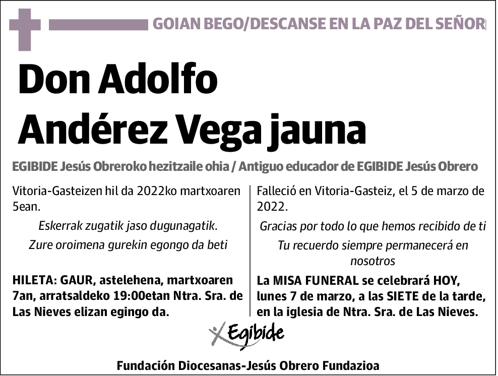 Adolfo Anderez Vega