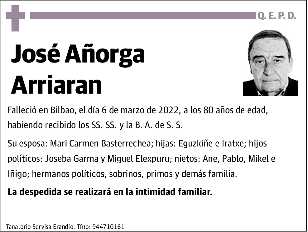 José Añorga Arriaran