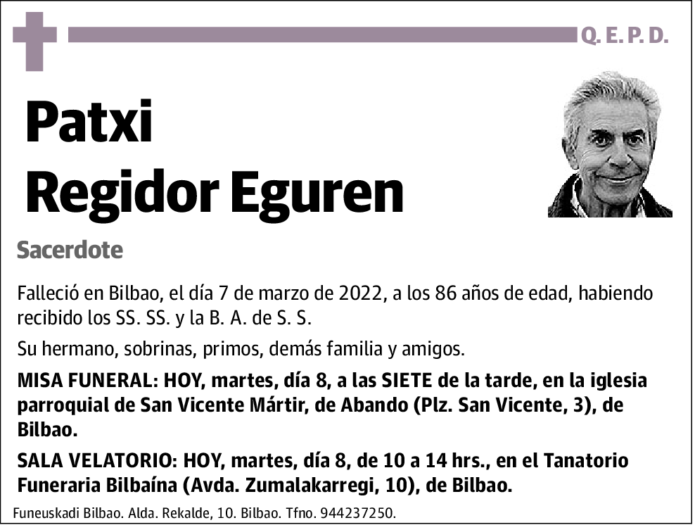 Patxi Regidor Eguren