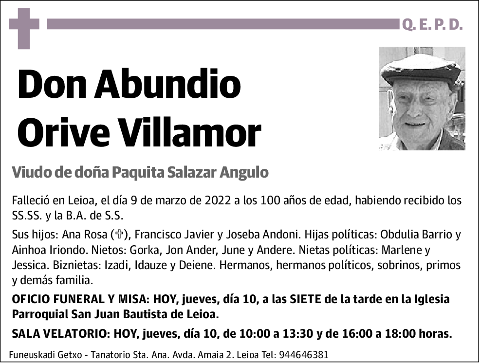 Abundio Orive Villamor