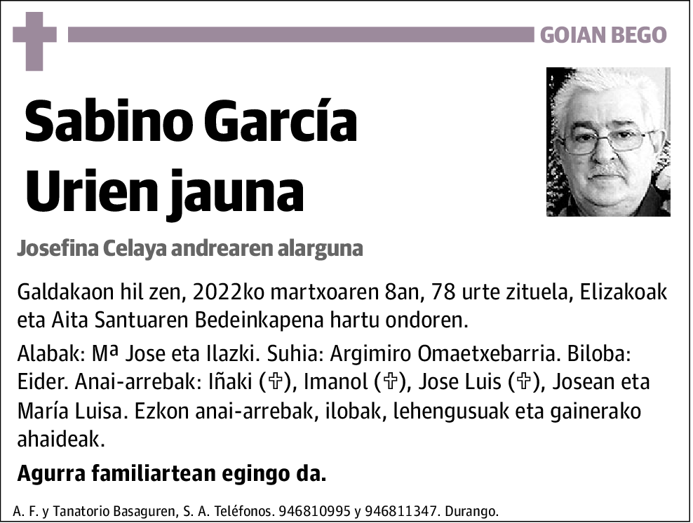 Sabino García Urien