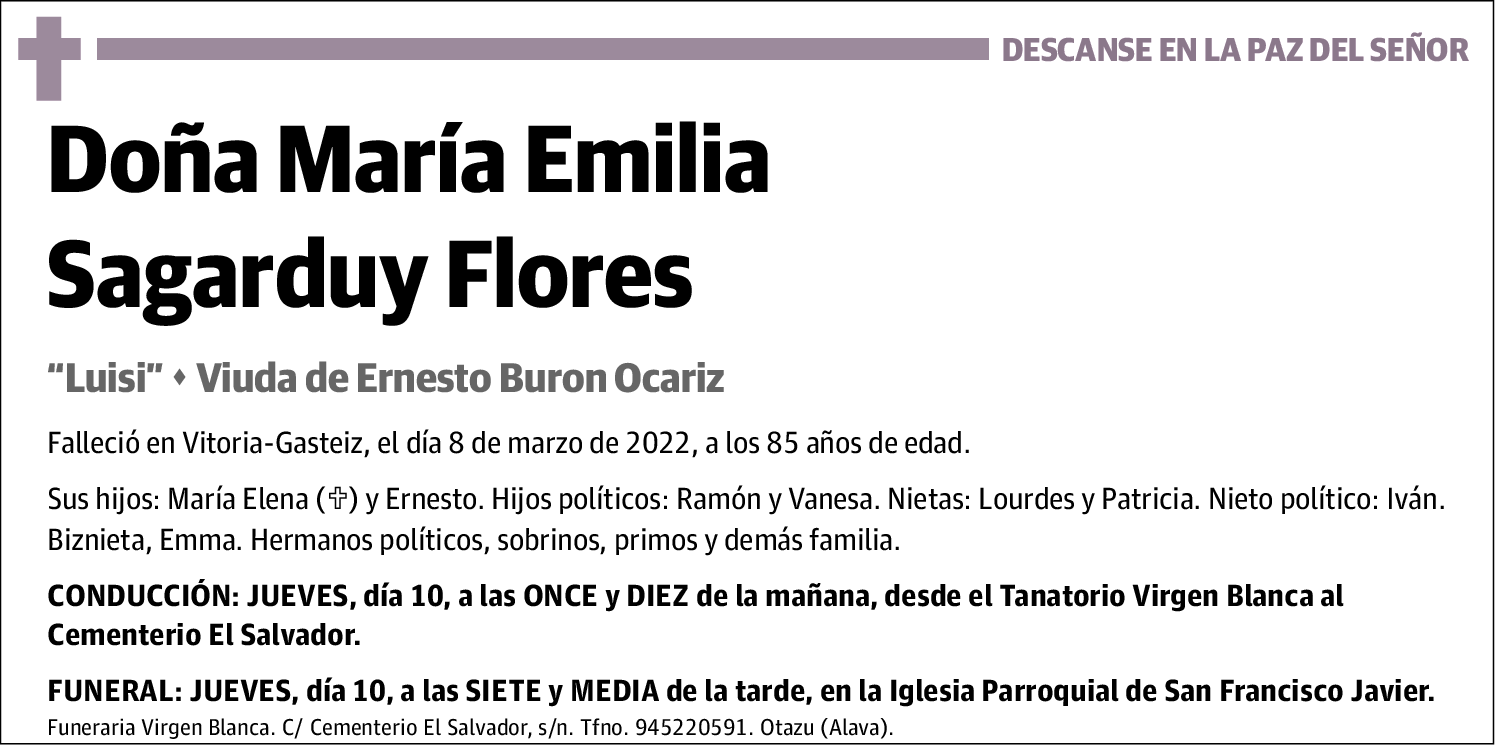 María Emilia Sagarduy Flores