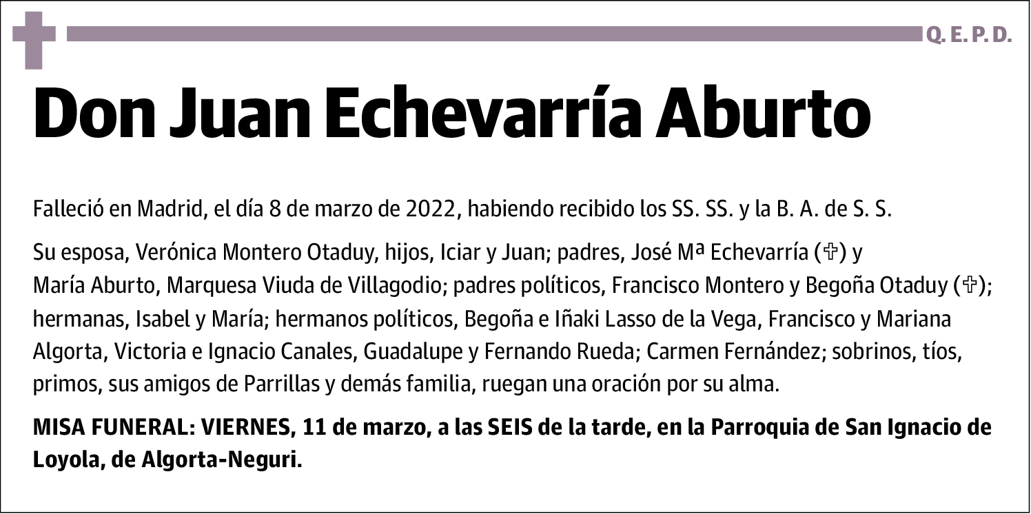 Juan Echevarría Aburto