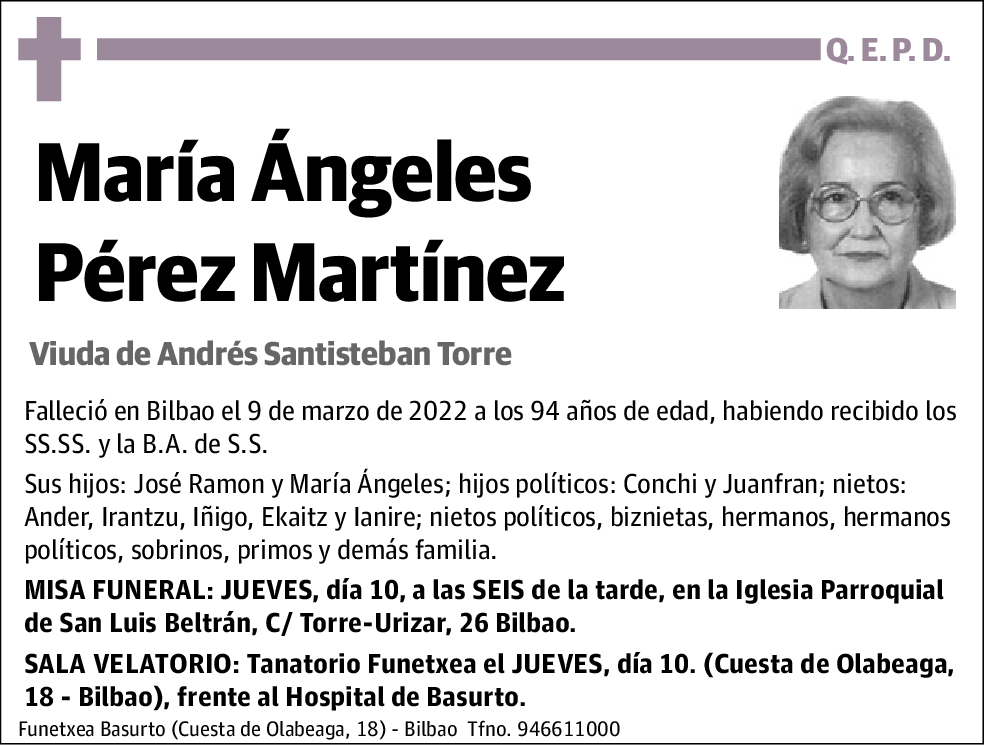 María Ángeles Pérez Martínez