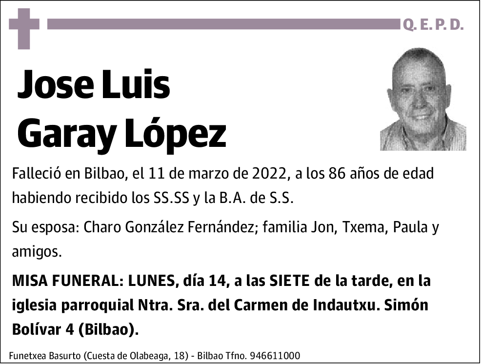 Jose Luis Garay Lopez