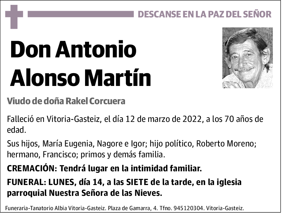 Antonio Alonso Martín