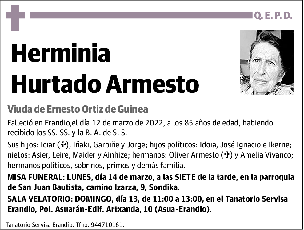 Herminia Hurtado Armesto