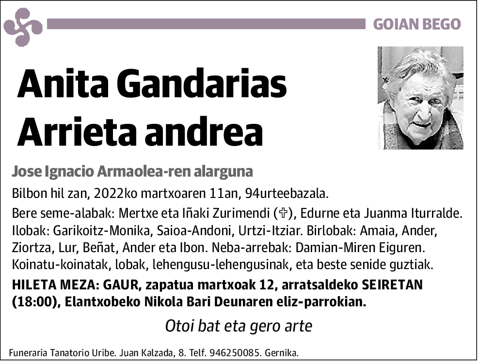 Anita Gandarias Arrieta