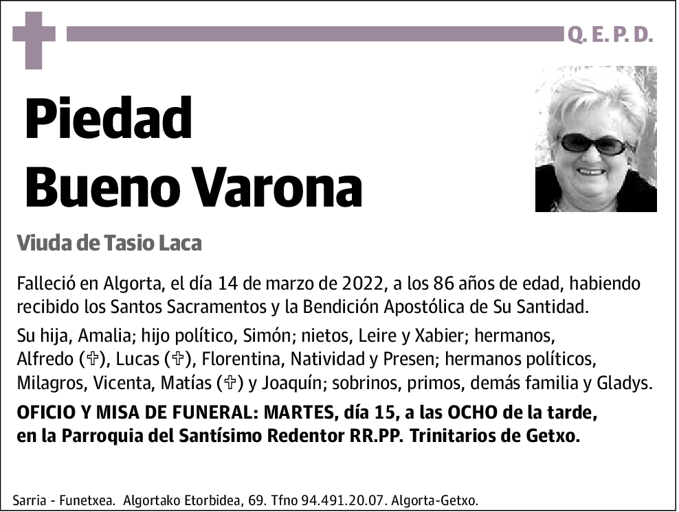 Piedad Bueno Varona