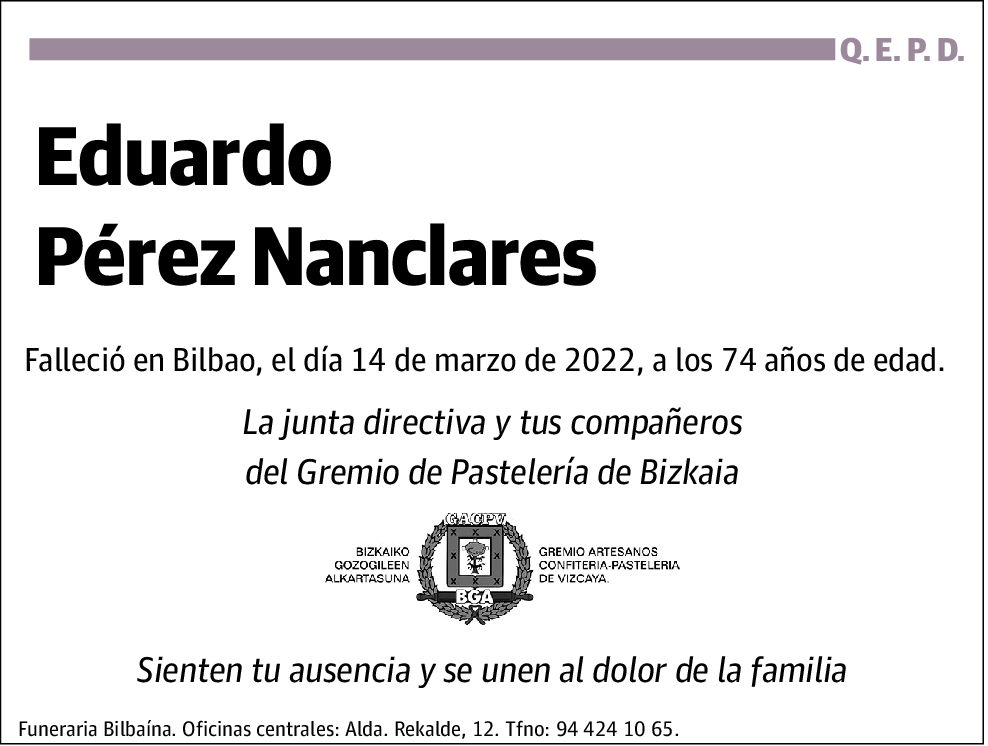 Eduardo Pérez Nanclares