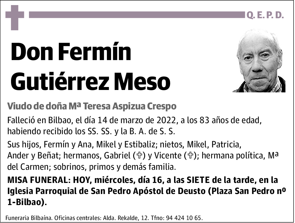 Fermín Gutiérrez Meso