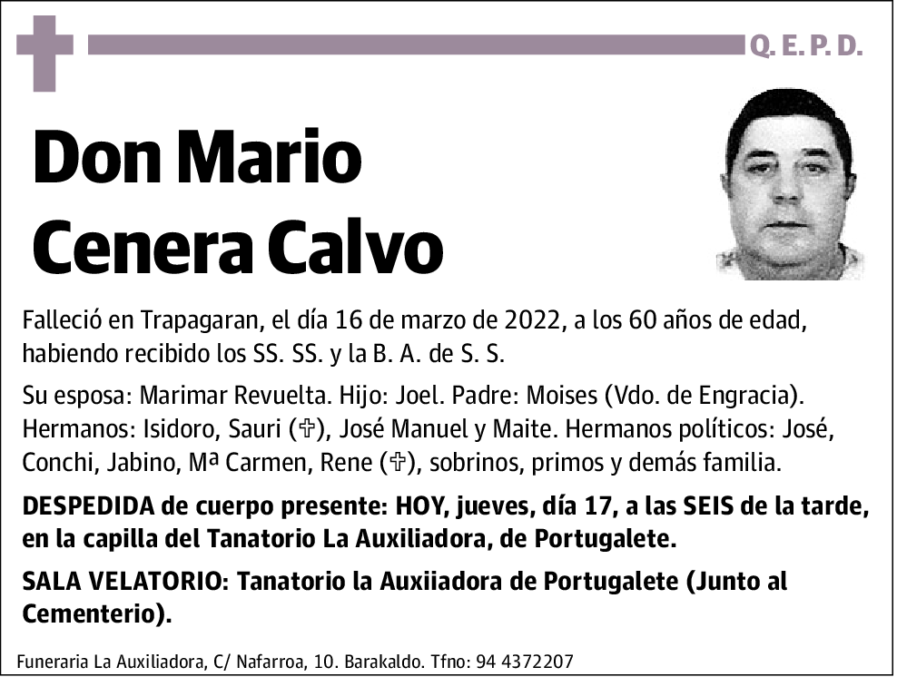 Mario Cenera Calvo