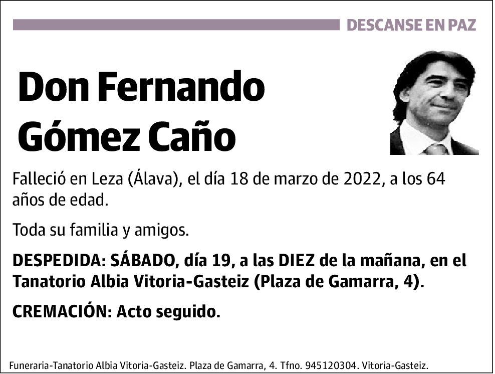 Fernando Gómez Caño