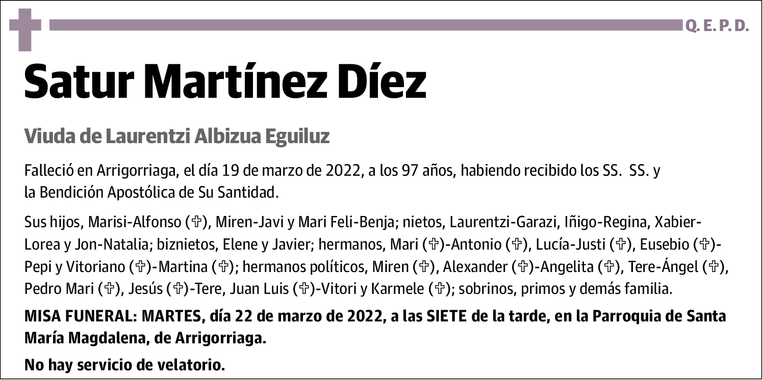 Satur Martínez Díez