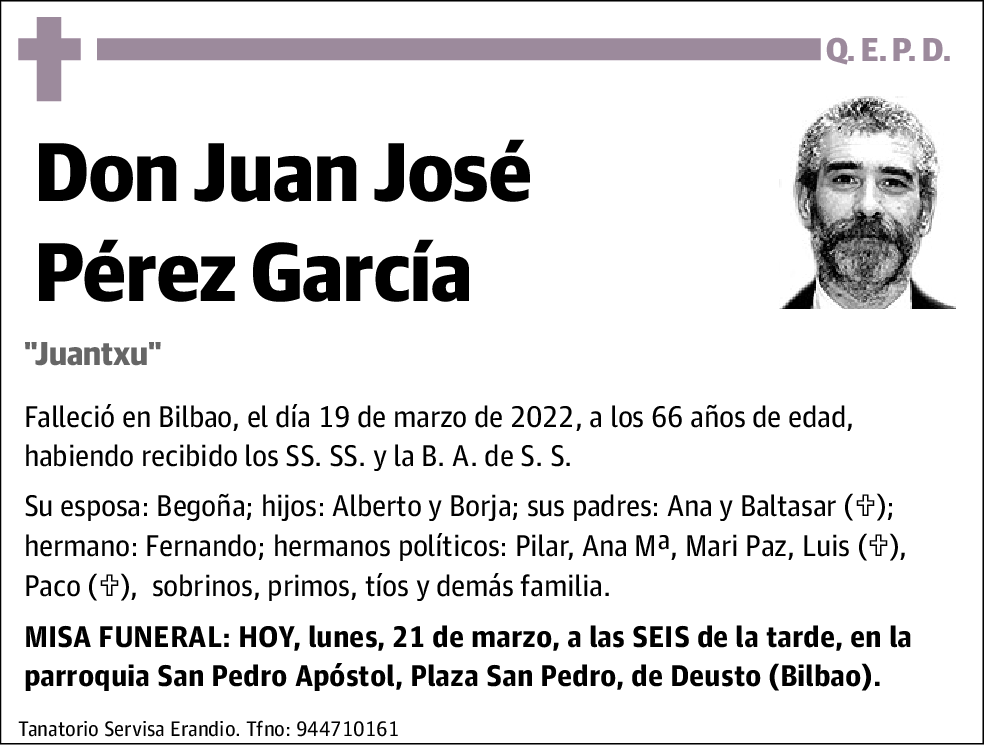 Juan Jose Pérez García