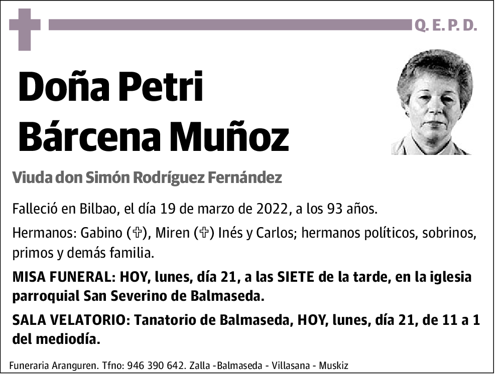 Petri Bárcena Muñoz