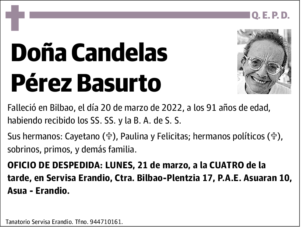 Candelas Pérez Basurto