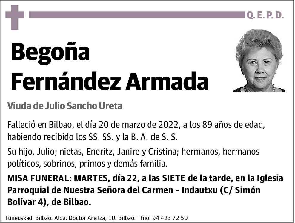 Begoña Fernandez Armada