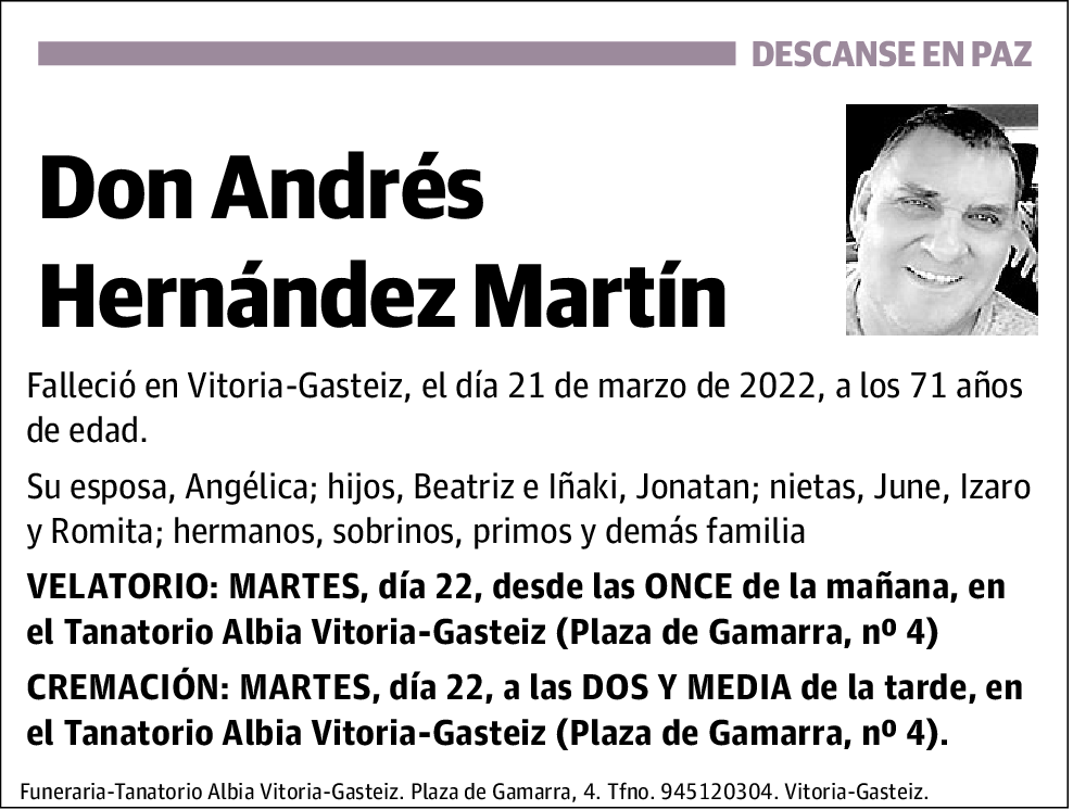 Andrés Hernández Martín