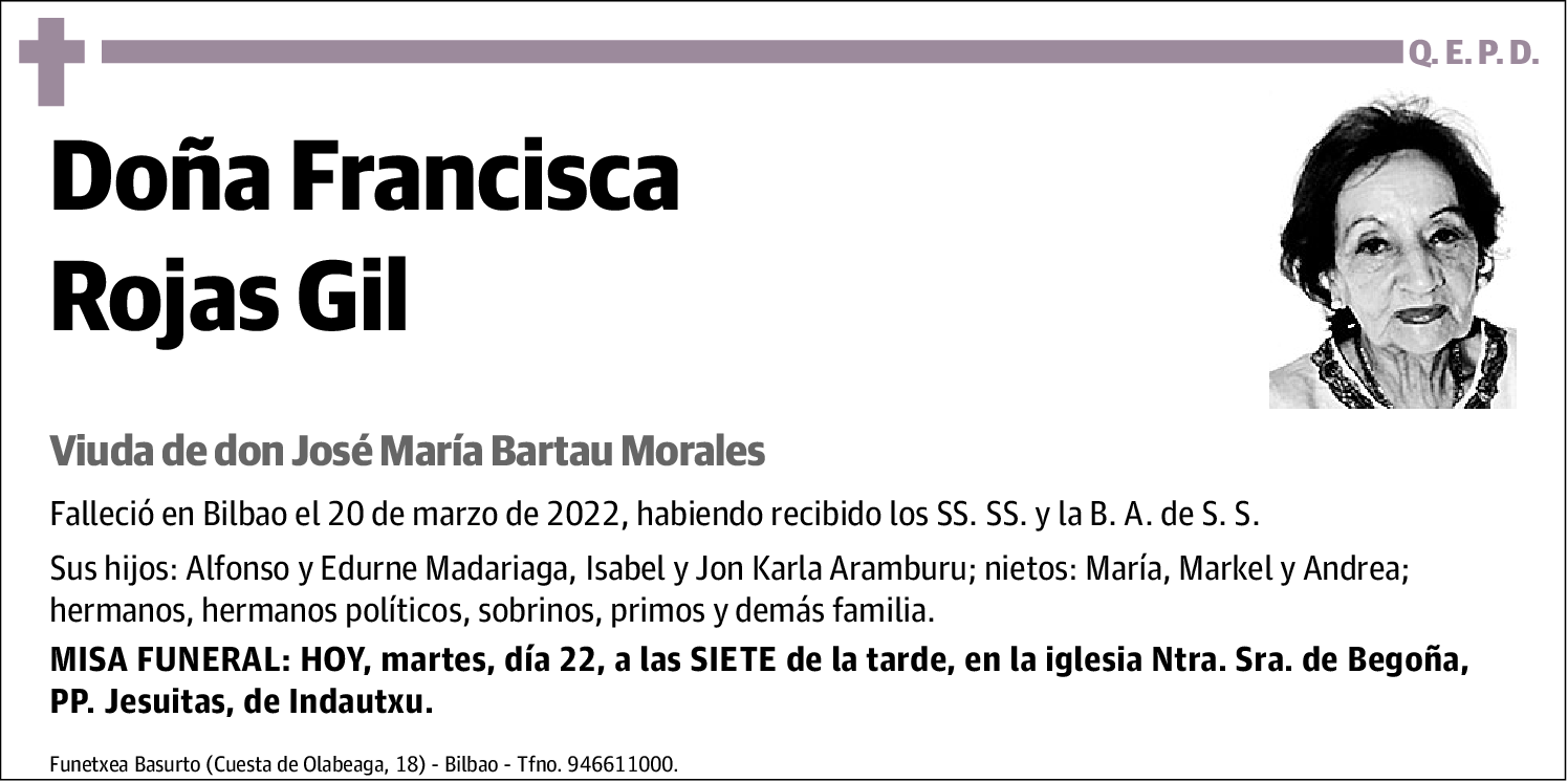 Francisca Rojas Gil