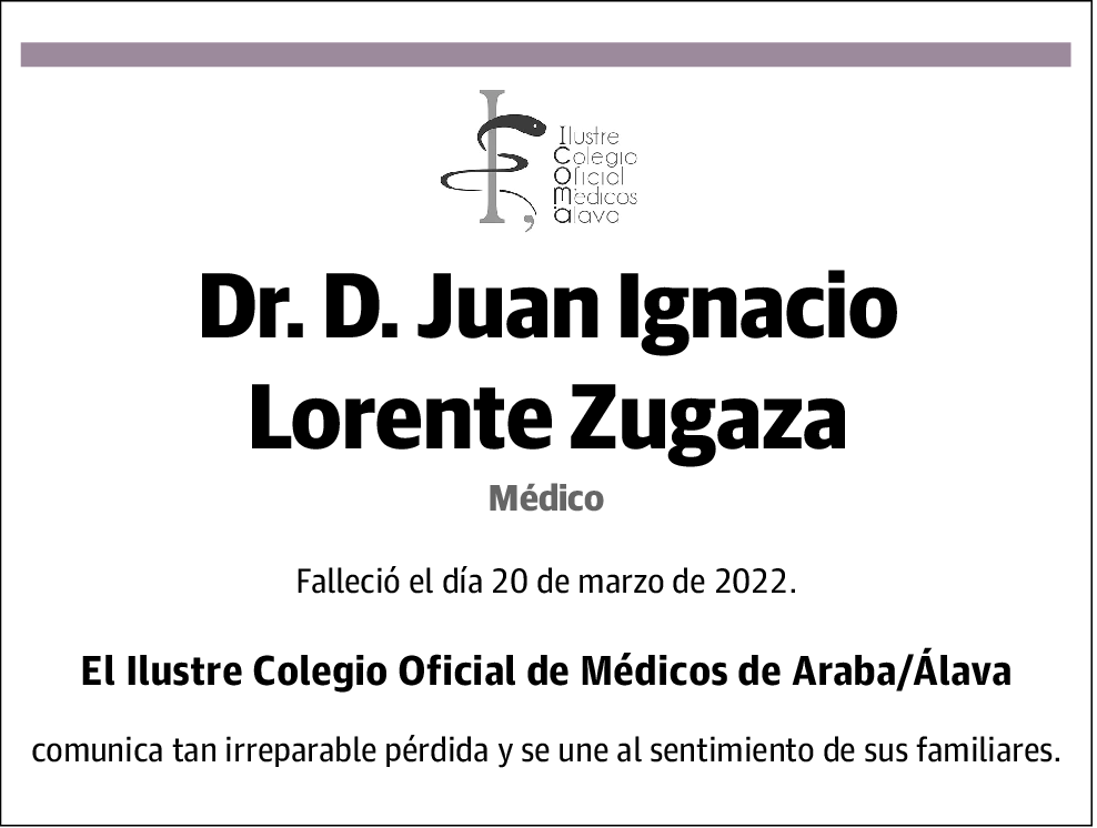 Juan Ignacio Lorente Zugaza