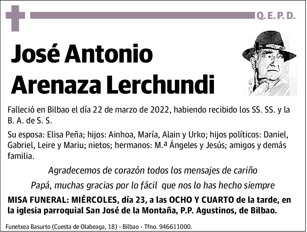 José Antonio Arenaza Lerchundi