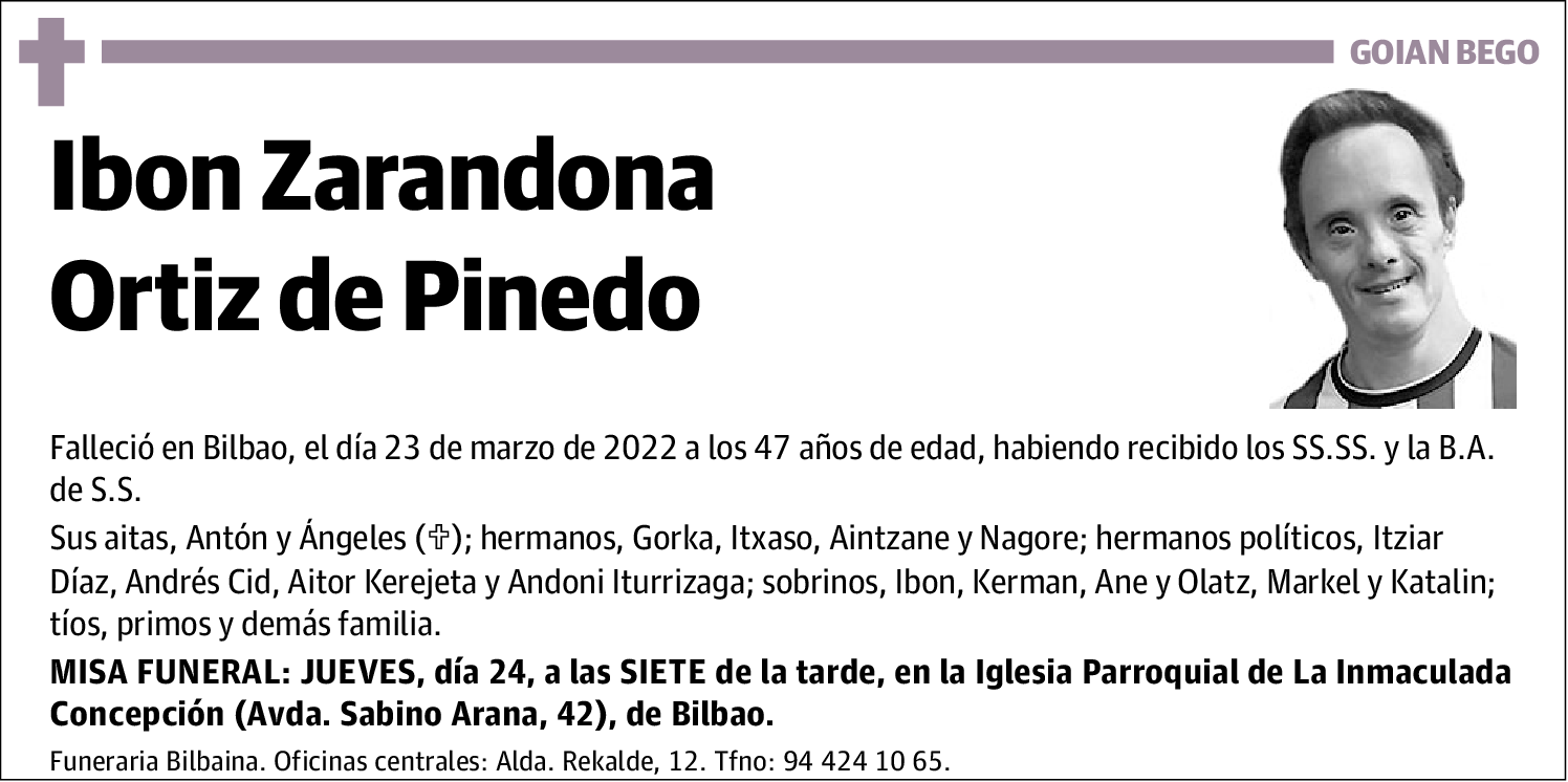 Ibon Zarandona Ortiz de Pinedo