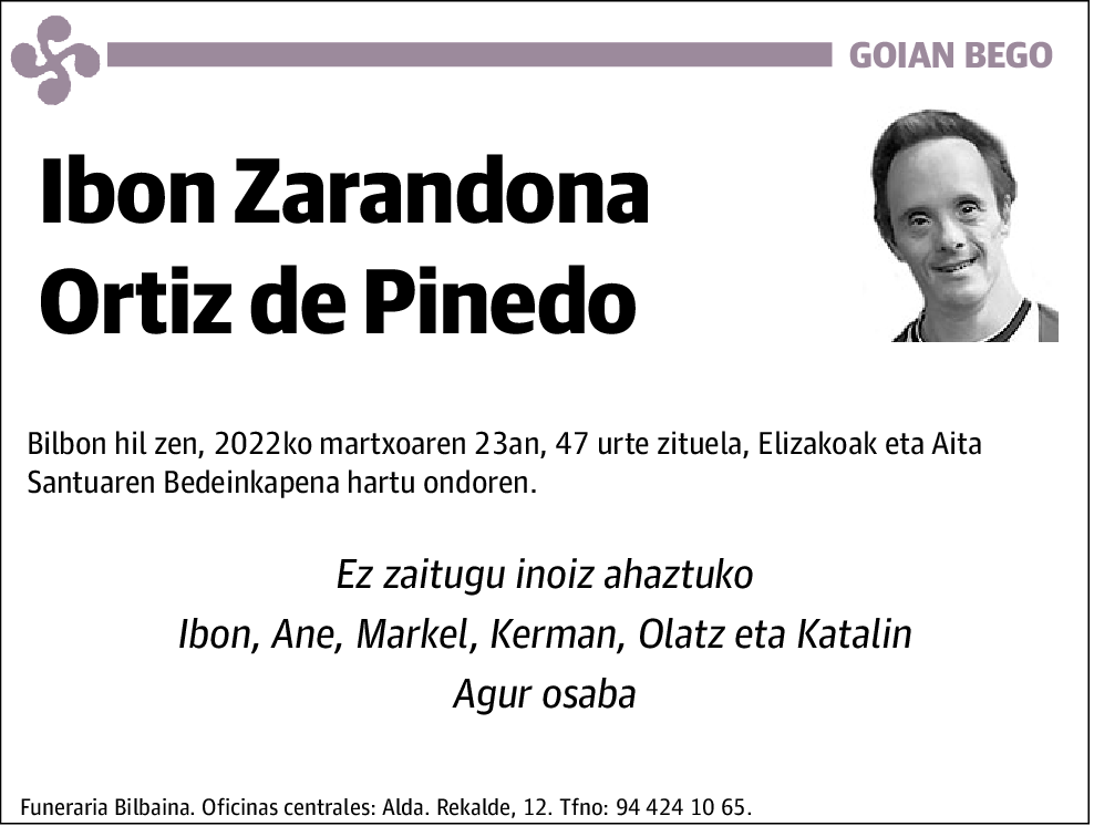 Ibon Zarandona Ortiz de Pinedo