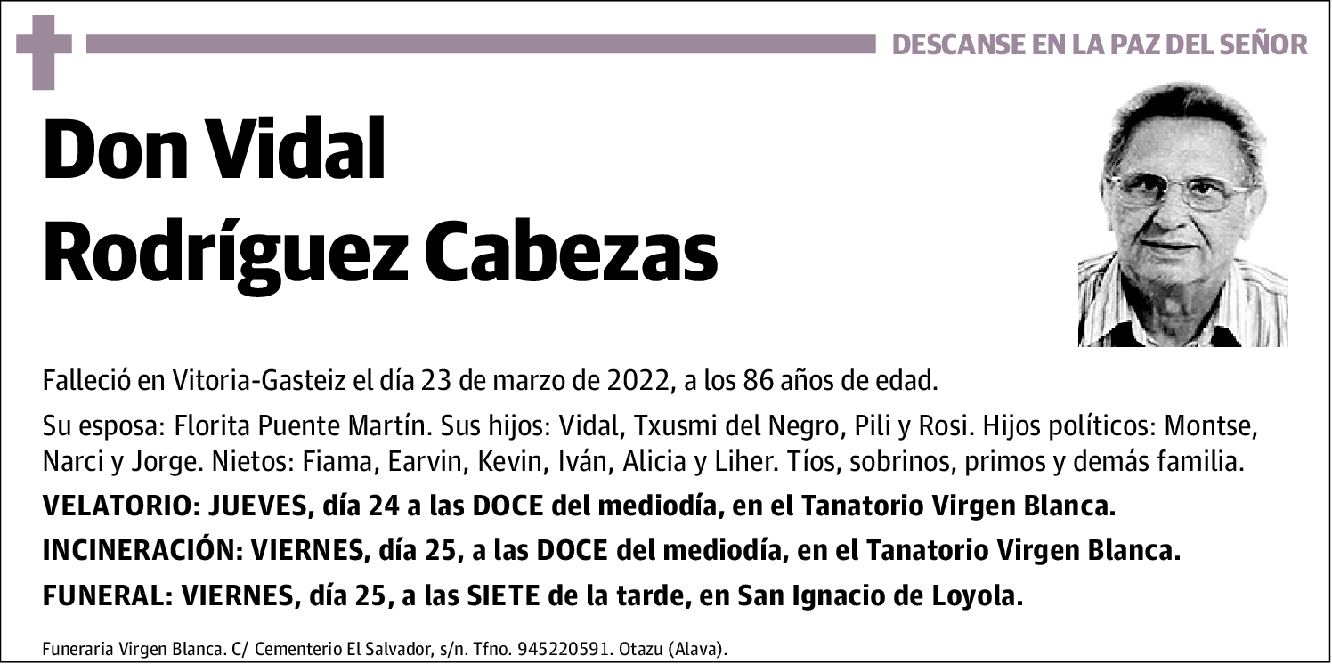 Vidal Rodríguez Cabezas