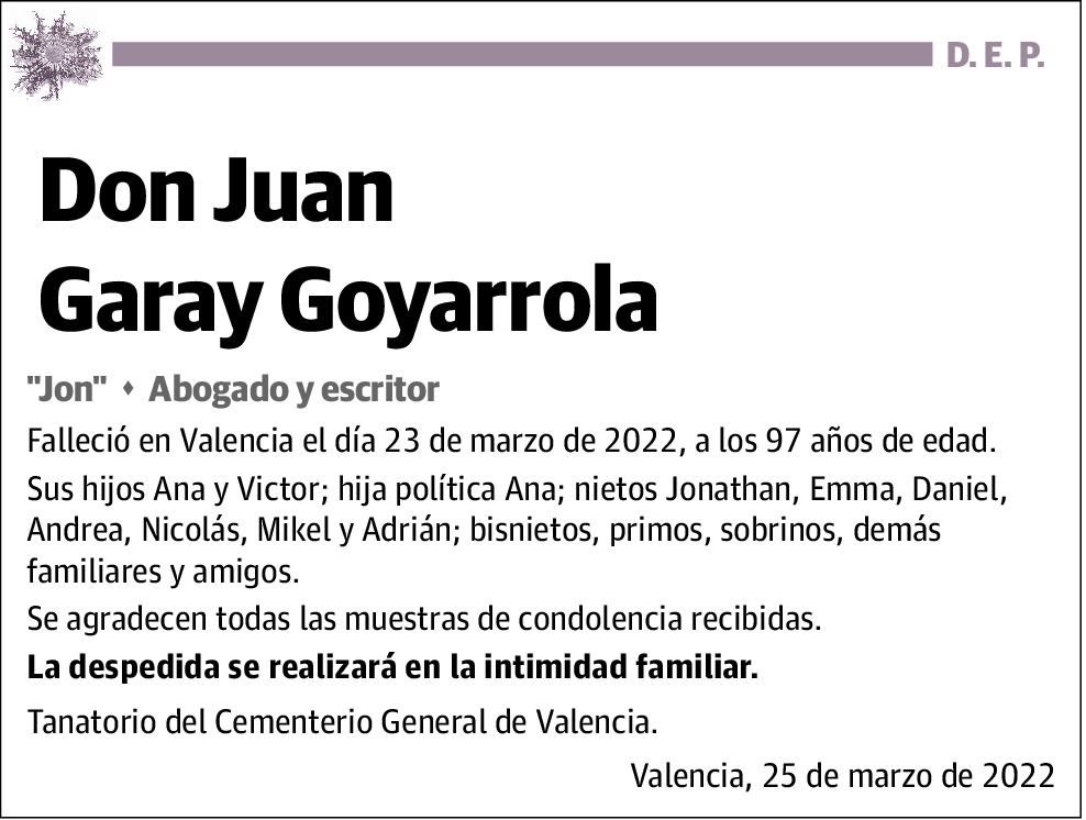 Juan Garay Goyarrola